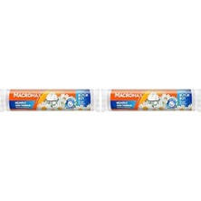 Prime Büzgülü Çöp Torbası Büyük Boy (65X70CM) Papatya Kokulu 10 Adet Süper Ekonomik Paket 2li Paket