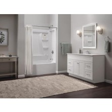 Prime B510LF Temel Standart Banyo Bataryası Banyo Musluk, Krom
