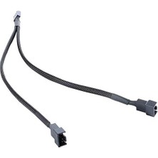 Prime 5025 Fan Çoklayıcı Y Pwm 4 Pin Splitter Çoklayıcı Switch Kablosu