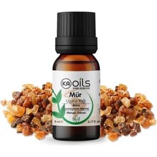 Prime Mür Uçucu Yağı 5 ml - 100% Pure Commiphora Myrrha - Mistik ve Zengin Reçine Kokusu - Cilt Bakımı Desteği, Dinlendirici Ambiyans ve Ortam Kokusu Için Doğal Yağ