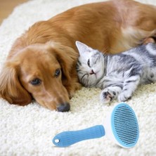 Prime Kendini Temizleyen Kedi ve Köpek Tüy Toplayıcı Tarak - Otomatik Tuşlu, Masaj Etkili Evcil Hayvan Bakım Fırçası