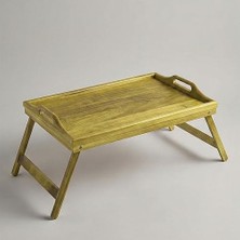 Prime Bambu Açılır Kapanır Ayaklı Tepsi, 50X30 cm