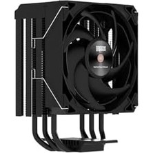 Prime Dragos Dıgıtal Isı Göstergeli 4 Isı Borulu 3000RPM 220W Intel & Amd Siyah Kule Tipi Cpu Soğutucu