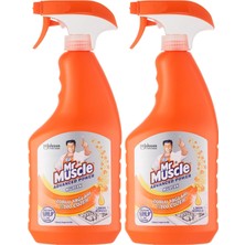Prime Mr Muscle Advanced Power Virüs Etkili Limon Kokulu Mutfak Spreyi, 750 ml 2li Paket