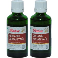 Prime Balen Organik Argan Yağı (Soğuk Pres) (2 Paketi)