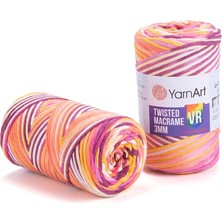 Prime El Örgü Ipi Twısted Macrame 3 mm Vr, 912, 4X250 gr
