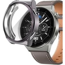 Prime - ile Uyumlu Gt 3 Pro 43MM Ekran Koruyuculu Kasa Koruyucu 02 - Altın