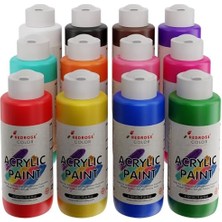 Prime Tüm Renkler Akrilik Boya 12'li Set 12X120ML