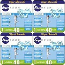 Prime Natural Günlük Ped Normal 160 Adet Süper Ekonomik