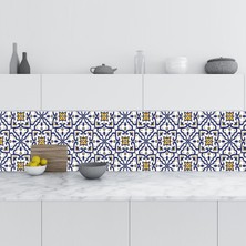 Prime Mutfak Tezgah Arası Folyo Kaplama Folyosu Italyan Çini Motif 60X200 cm