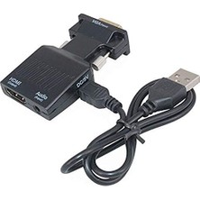 Prime 4501 VGA To HDMI Çevirici Dönüştürücü