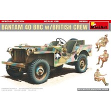 Prime 35324 1:35 Ingiliz Mürettebatı ile Bantam 40 Brc - Özel Üretim