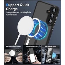 Prime - Galaxy S25 Fe ile Uyumlu Kılıf Kamera Çıkıntılı ile Uyumlu Şarj Destekli Hassas Tuşlu Yumuşak Mat Kapak
