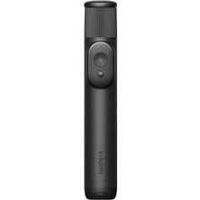 Prime Selfie Çubuğu Mini, Alüminyum, Akıllı Telefon Uyumlu, Siyah, Bluetooth Uzaktan Kumandalı, 155G, 52CM Uzatılabilir, Model 66759