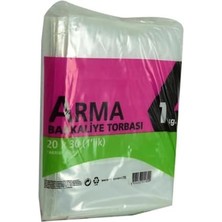 Prime Plastik Şeffaf Bakkaliye Poşeti 20 x 30CM (1 Kiloluk) 1kg