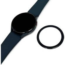 Prime Galaxy 5 44MM ile Uyumlu Full Ekran Saat Koruyucu Siyah