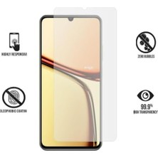 Prime Realme C61 Ekran Koruyucu Mat Parmak Izi Bırakmaz Şeffaf