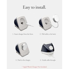 Prime Saat Standı C1 Dayanıklı Silikon Malzeme Graphite iMac Tasarım Stand - AMP09340