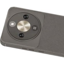 Prime - Honor ile Uyumlu "magic 8 Lite" Carbonfocus Telefon Kılıfı - Karbon Dizayn, Silikon Kapak Gri - Gri