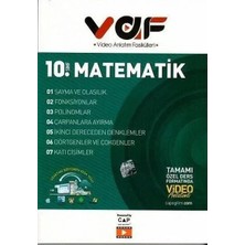 Prime 10. Sınıf Matematik Video Anlatımlı Fasiküller Çap Yayınları