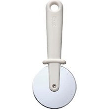 Prime Uppfylld Pizza Kesici - Beyaz - 18 cm