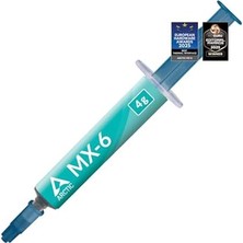 Prime Arctıc Mx-6 (4 G) – Performance Isı Iletken Macun, Cpu, Konsol, Grafik Kartları, Dizüstü Bilgisayarlar Için, Çok Yüksek Isı Iletkenliği, Uzun Dayanıklılık, Iletken Değildir, Kapasitif