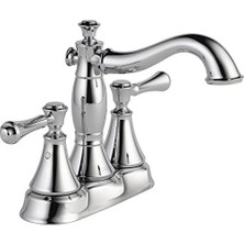 Prime Cassidy 2597LF-PNMPU Merkezli Banyo, Banyo Lavabosu, Metal Tahliye Montajı, 13,7 x 16,7 x 13,7 Cm, Parlak Nikel