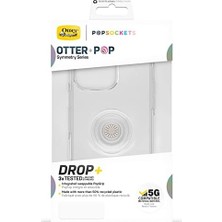 Prime 14 Pro Max Otter+Pop Kılıfı, Darbeye Dayanıklı, Düşmeye Dayanıklı, Popsockets Popgrip'li Koruyucu Kılıf, Askeri Standartlara Göre 3 Kez Test Edilmiştir, Şeffaf