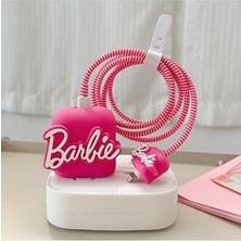 Prime 18W/20W Ile Uyumlu Şarj Kılıfı, Şarj Kablosu Örme Aparatı, Toparlayıcı, Kablo Koruyucu
