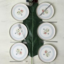 Prime Rose Pasta Tabağı 22 cm 6 Adet 22911