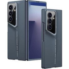 Prime Galaxy Z Fold 7 Kılıf Ultra Ince Kamera Korumalı Sert Rubber Procase Kapak (Yeşil)