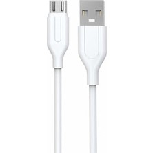 Prime Yetty 2.4A Micro USB Kablo 1m Beyaz YKB-01B