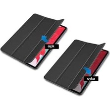 Prime - iPad Air 11 2025 M3 Smart Cover Standlı 1-1 Kılıf - Siyah 5