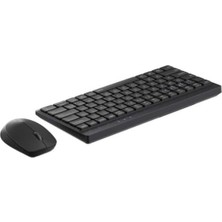Prime Rapoo 8000GT Wrl Tr Klavye Mouse Set Siyah