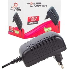Prime PM-4531 12 Volt - 2 Amper Plastik Kasa Priz Tipi Adaptör 5.5 * 2.5 Uç * Mini Cihaz Adaptörü