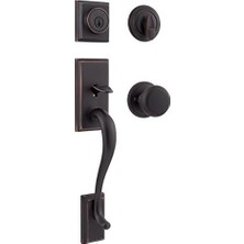 Prime 98001-104 Hawthorne Tek Silindirli Kol Düğmesi ile Venedik Bronz Smartkey