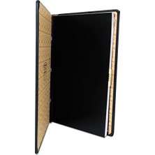 Prime Jones Kurumsal Tutanak Defteri, Legal Boy 21.6X35.6 Cm, 250 Sayfa, Siyah, W0395-31