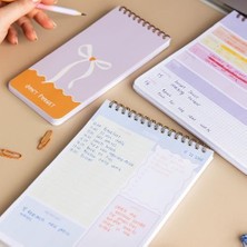 Prime Haftalık ve Günlük 3’lü Masaüstü Süresiz Planlayıcı Set - Soyut