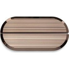Prime 128 mm Rose Rengi /çizgili Kulp Tek Adet Yarım