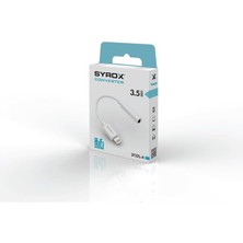 Prime DT22L-A Lightning - 3.5mm Aux Dönüştürücü - Beyaz