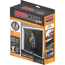 Prime Mesh Garaj - Eller Serbest Manyetik Ekran Kapısı, Tek Garaj Kapılarına Uyar - 8 ve 9 Ayak