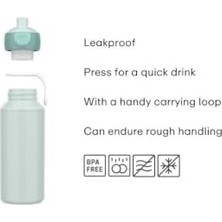 Prime Su Şişesi 400 Ml, Leopar Desenli
