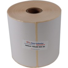 Prime Rulo Etiket 100MM x 80MM 800 Adet 25MM Çapında