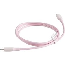 Prime Usb-C 60W 3A Qc Pd Hızlı Şarj Kablosu, 1 Metre, Pembe, 65124