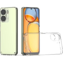 Prime ile 13C Uyumlu Şeffaf Clear Silikon Yüksek Kalite Darbeye Dayanıklı Şık Telefon Kılıfı (13C)