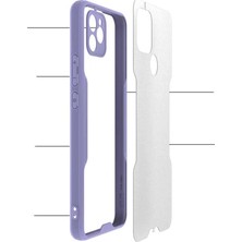 Prime Mobile Gm 21 Uyumlu Kılıf Mat Kamera Korumalı Silikon Platin