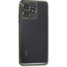 Vuralsin38 Newface Realme C53 Kılıf Razer Lensli Silikon - Yeşil
