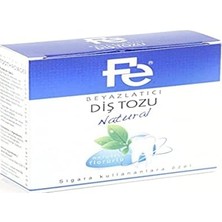 Prime Fe Fe Beyazlatıcı Diş Tozu Florürlü 1 Paket (1 x 1 Adet)