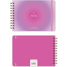 Prime 2026 Dikey Haftalık Ajanda – Yatay A5 Formda Spiralli Sert Kapak Haftalık Ajanda 21X15 cm