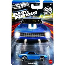Prime Gümüş Serisi Hızlı ve Öfkeli Rüya Dizilimi - 1969 Camaro  4/5-1:64 Ölçekli Diecast Oyuncak Araç